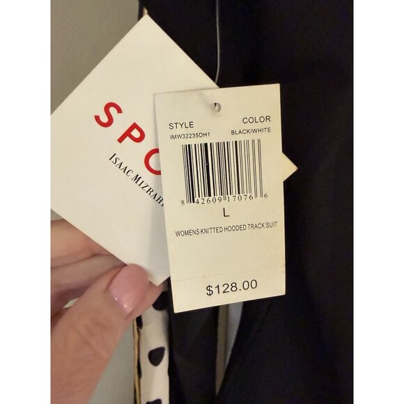 Isaac Mizrahi Sport Warm Up Jacket Size Large NEW W/TAGS!! - Picture 8 of 9